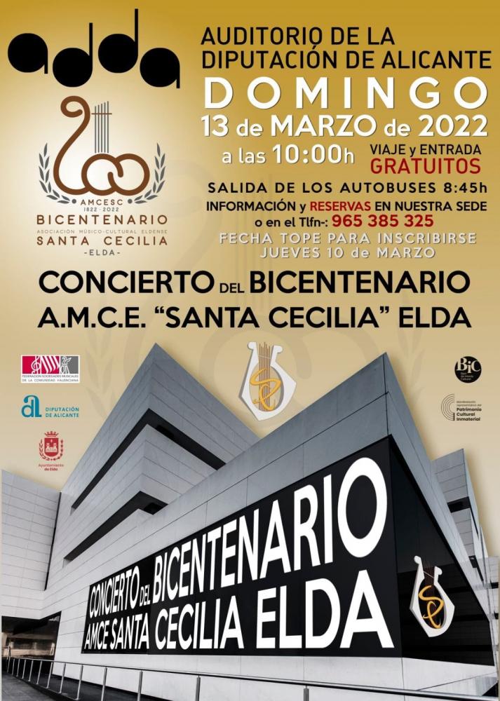 Concierto del Bicentenario AMCE "Santa Cecilia" Elda