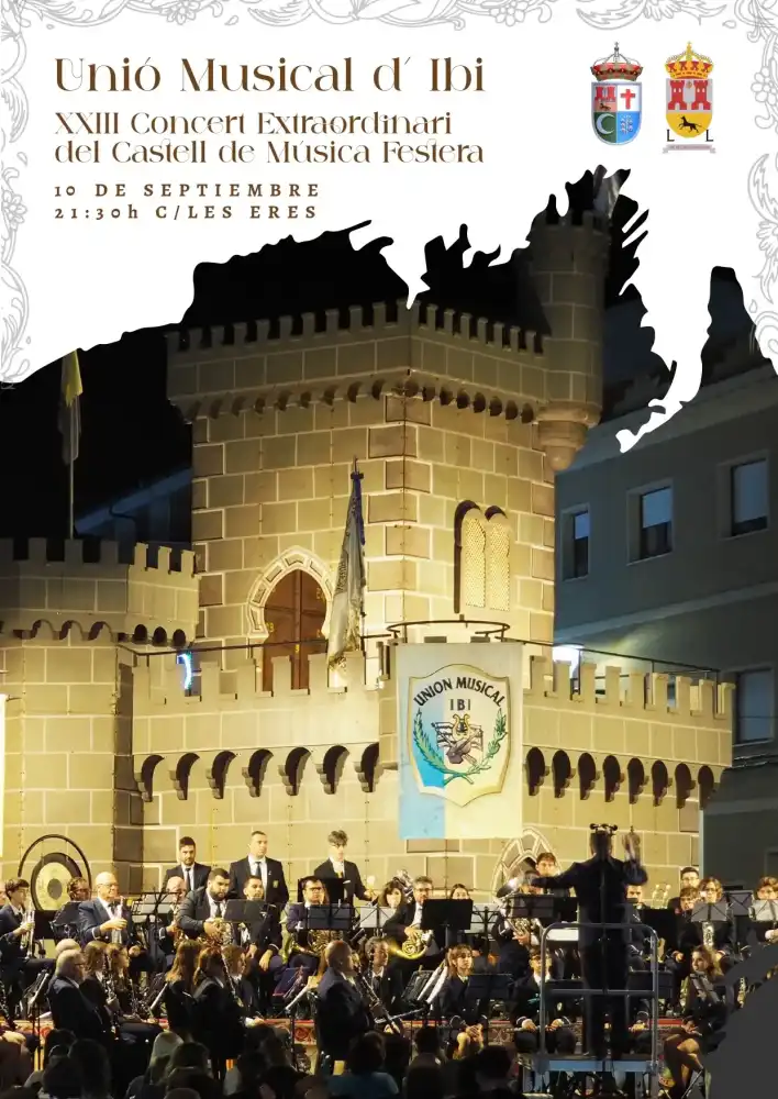 Concierto del Castillo - Moros y Cristianos Ibi ► Fiestas Ibi 2024