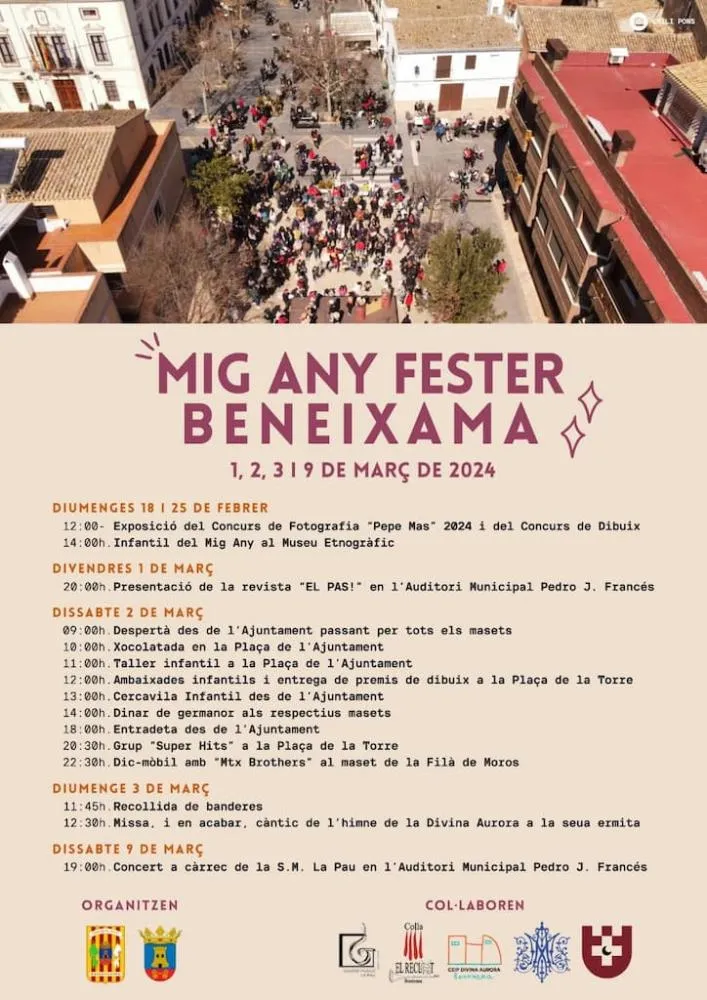 Concierto del Mig Any Fester 2024 de "La Pau" de Beneixama