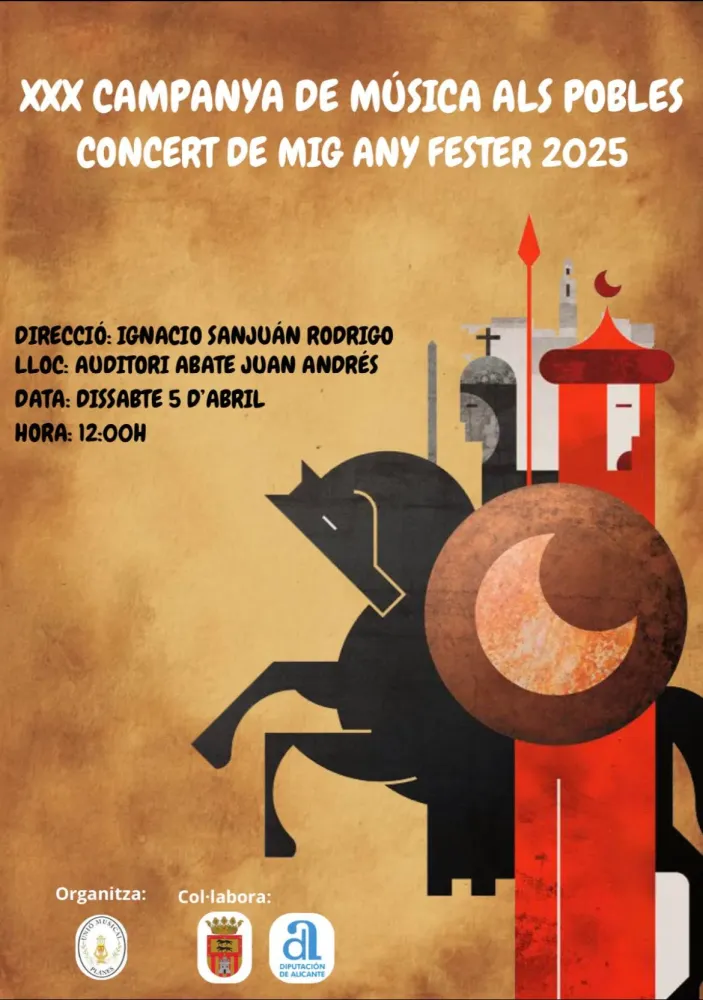 Concierto del Mig Any Fester 2025 de la Unió Musical de Planes