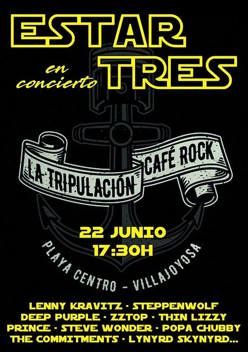 Concierto en La Tripulación CAFÉ ROCK