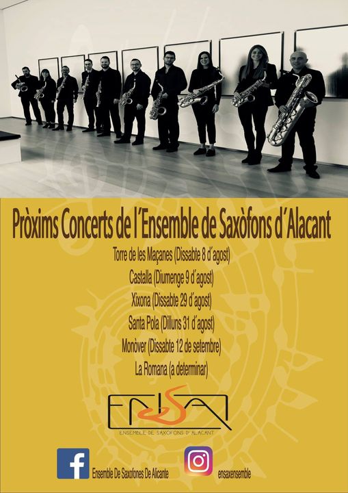 Concierto Ensemble De Saxofones De Alicante