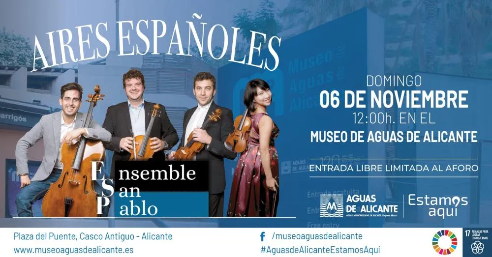 Concierto Ensemble San Pablo " Aires Españoles"