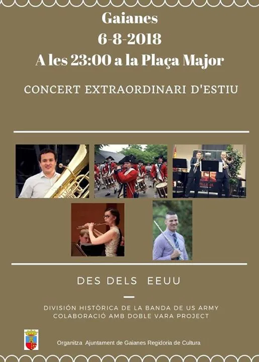 Concierto Estraordinario de Verano en Gayanes 2018