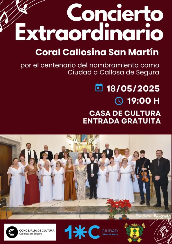 Concierto Extraordinario Coral Callosina San Martín