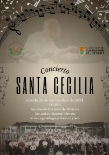 Concierto Extraordinario de Santa Cecilia, a cargo de la Agrupación Musical de Guardamar