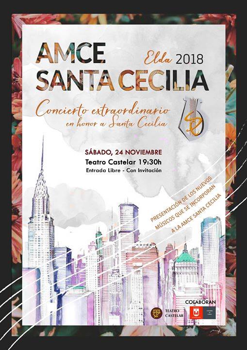 Concierto Extraordinario en honor a Santa Cecilia en Elda