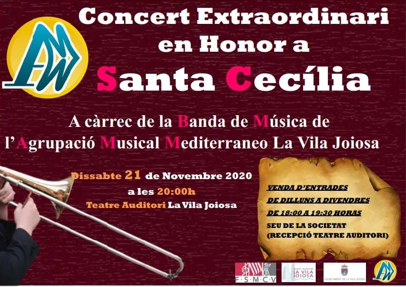 Concierto extraordinario en Honor a Santa Cecilia
