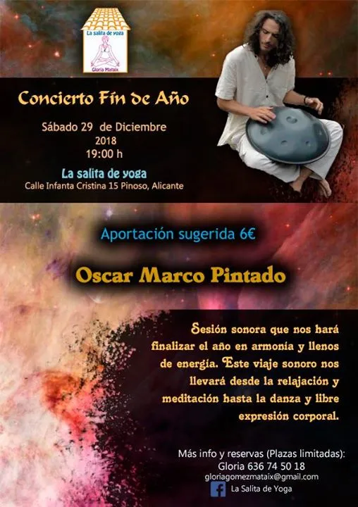 Concierto Hangdrum en Pinoso