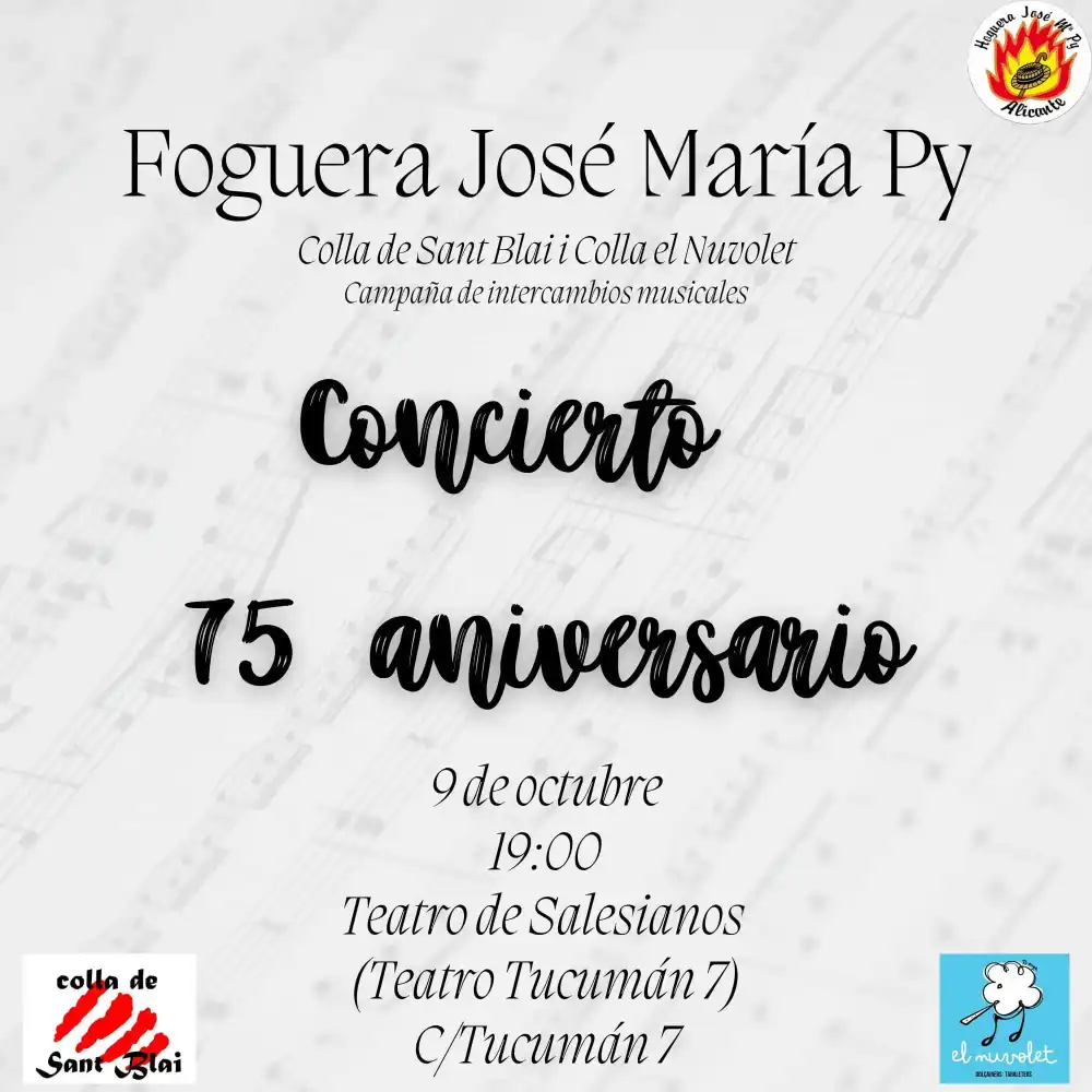 Concierto Hoguera José María Py