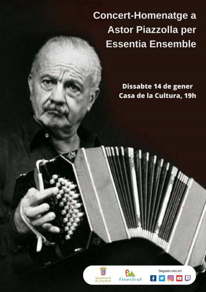 Concierto homenaje a Astor Piazzola de Essentia Ensemble