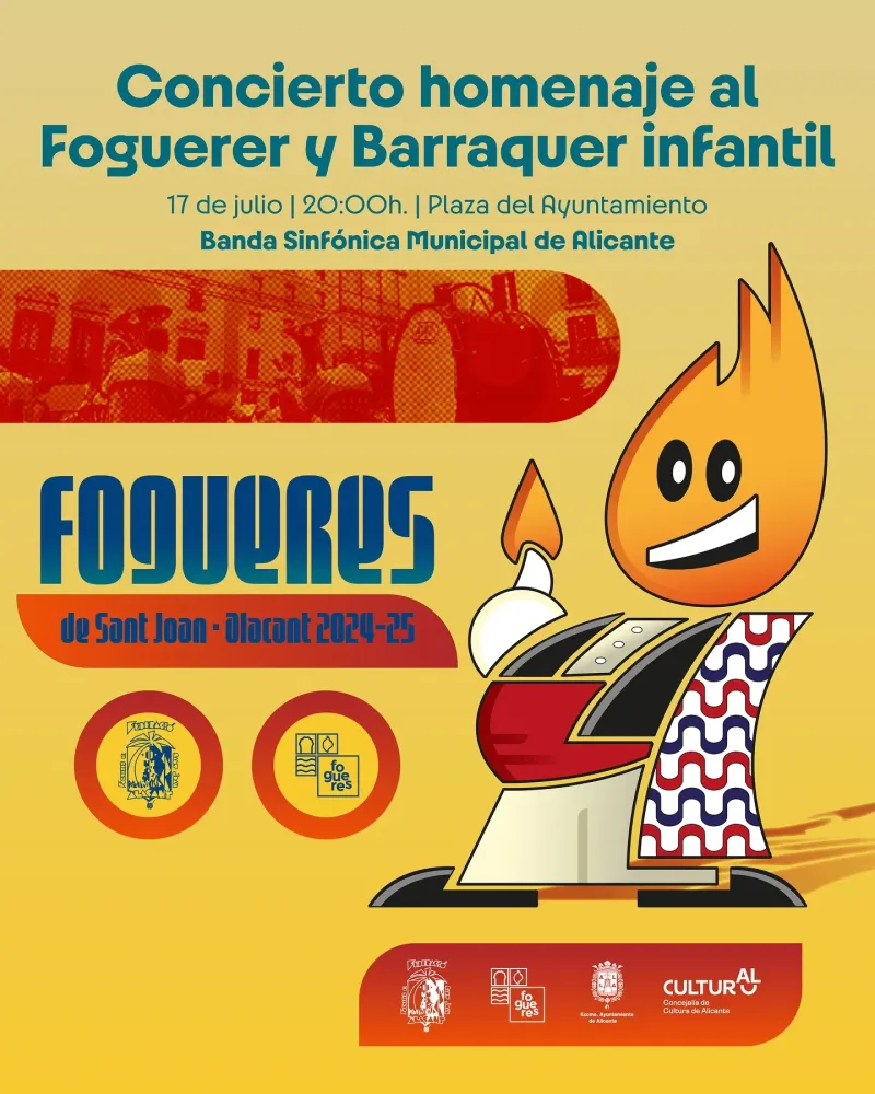 Concierto homenaje al foguerer y barraquer infantil