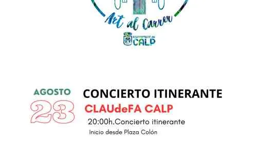 Concierto Itinerante a Cargo de Claudefa Calp