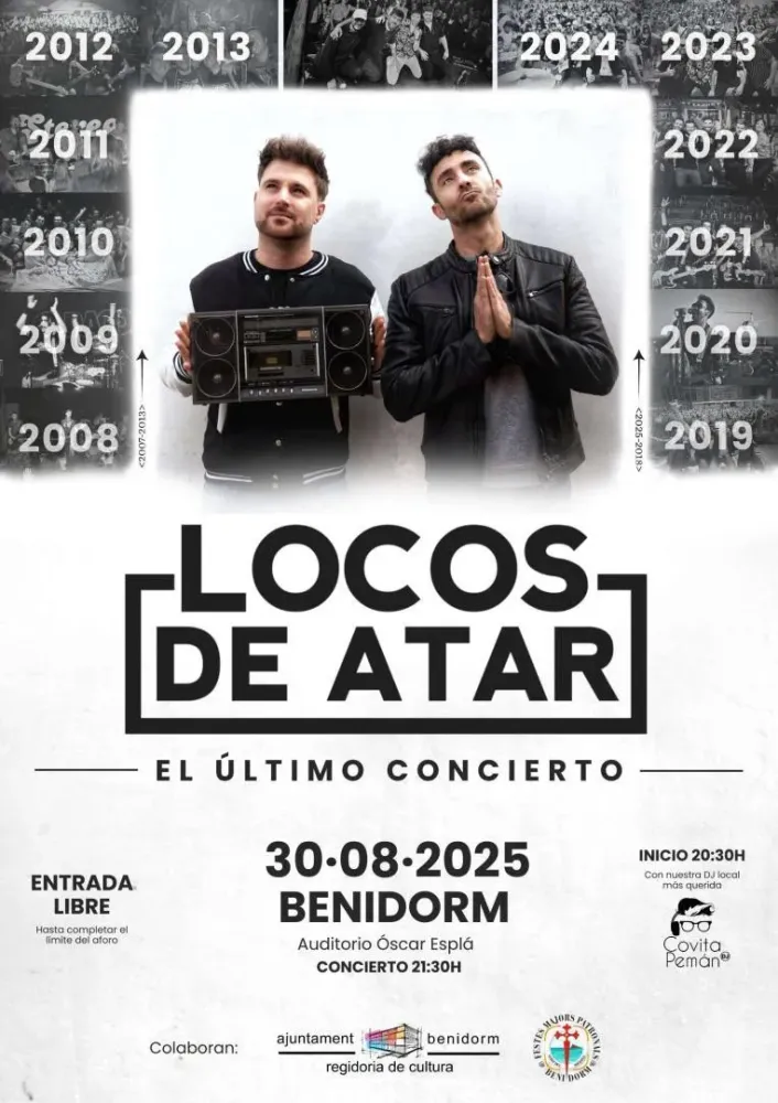 Concierto Locos de Atar