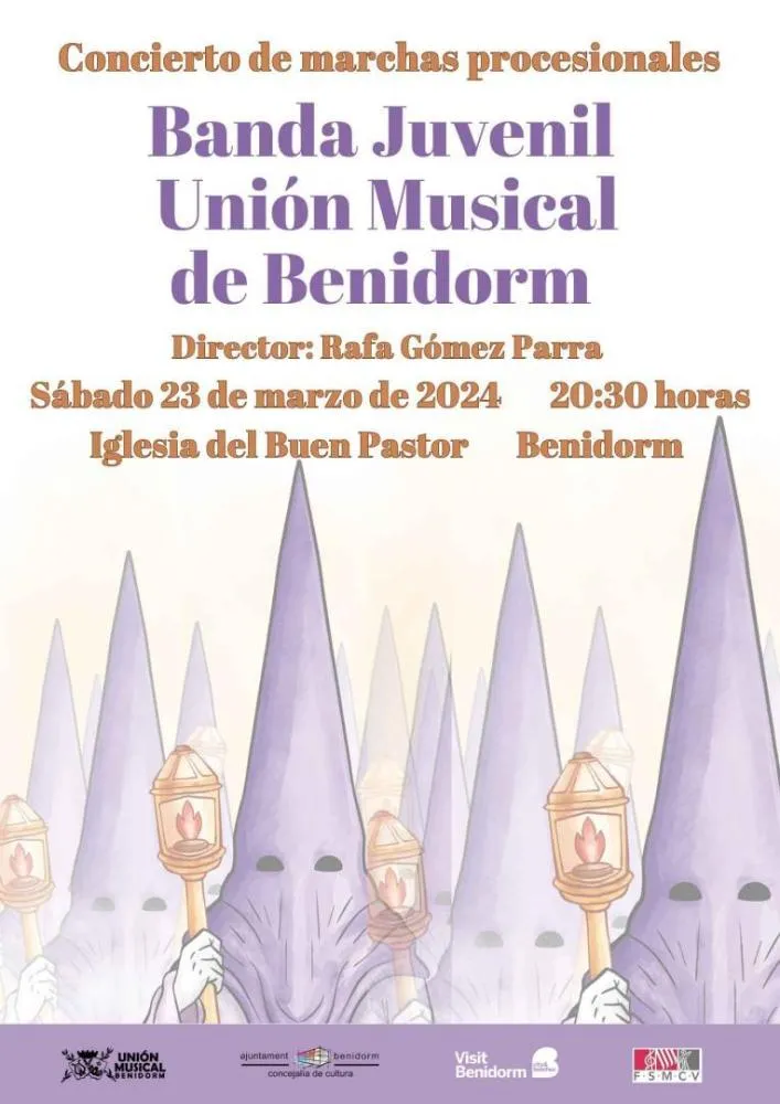 Concierto Marchas Procesionales. Unión Musical de Benidorm