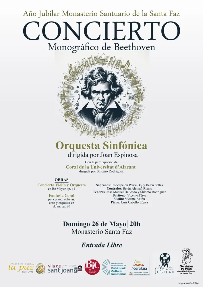 Concierto monográfico de Beethoven
