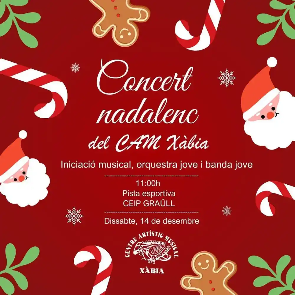Concierto Navideño del CAM Xàbia