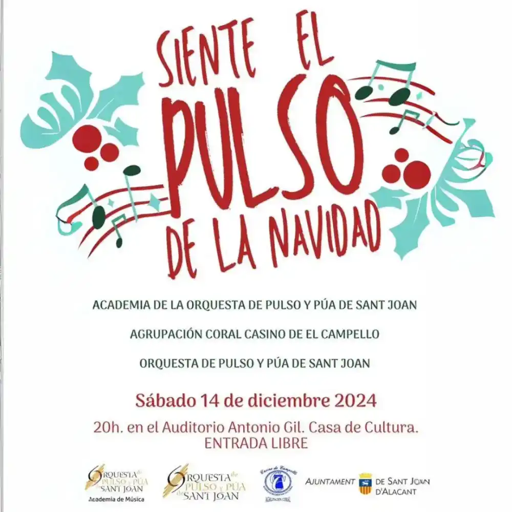 Concierto Orquesta de Pulso y Púa "Siente el pulso de la Navidad"