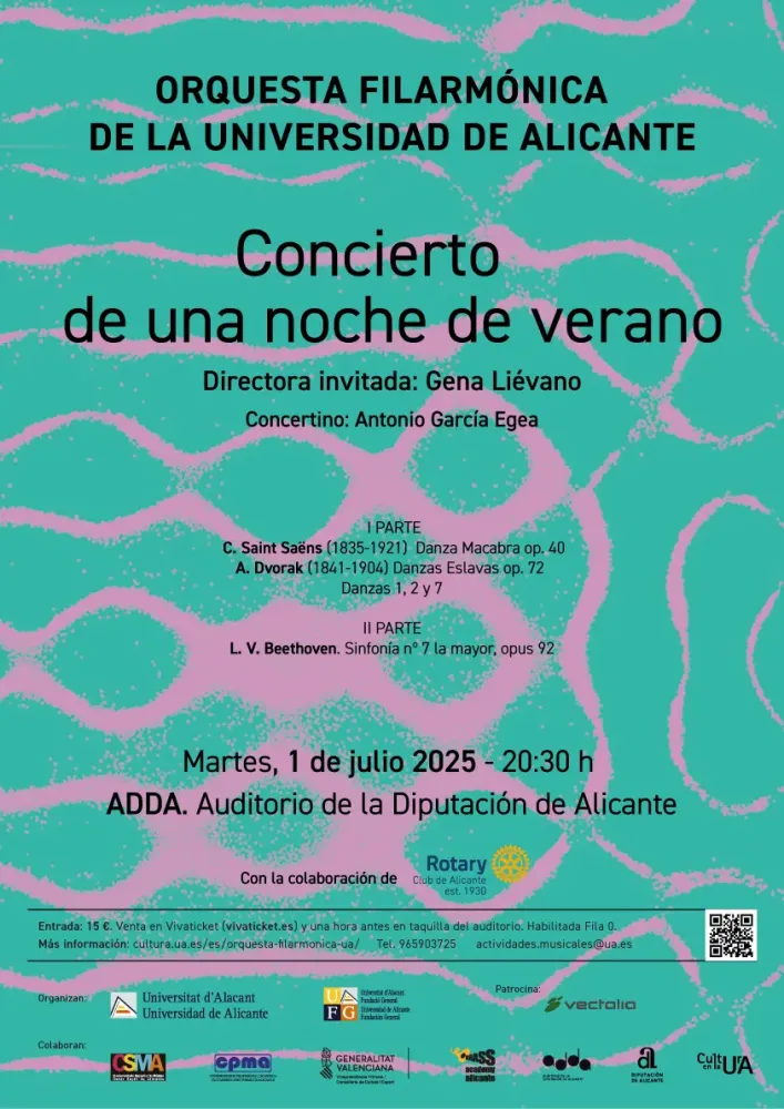 Concierto Orquesta filarmónica Universidad de Alicante