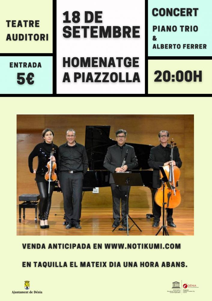 Concierto Piano Trio & Alberto Ferrer
