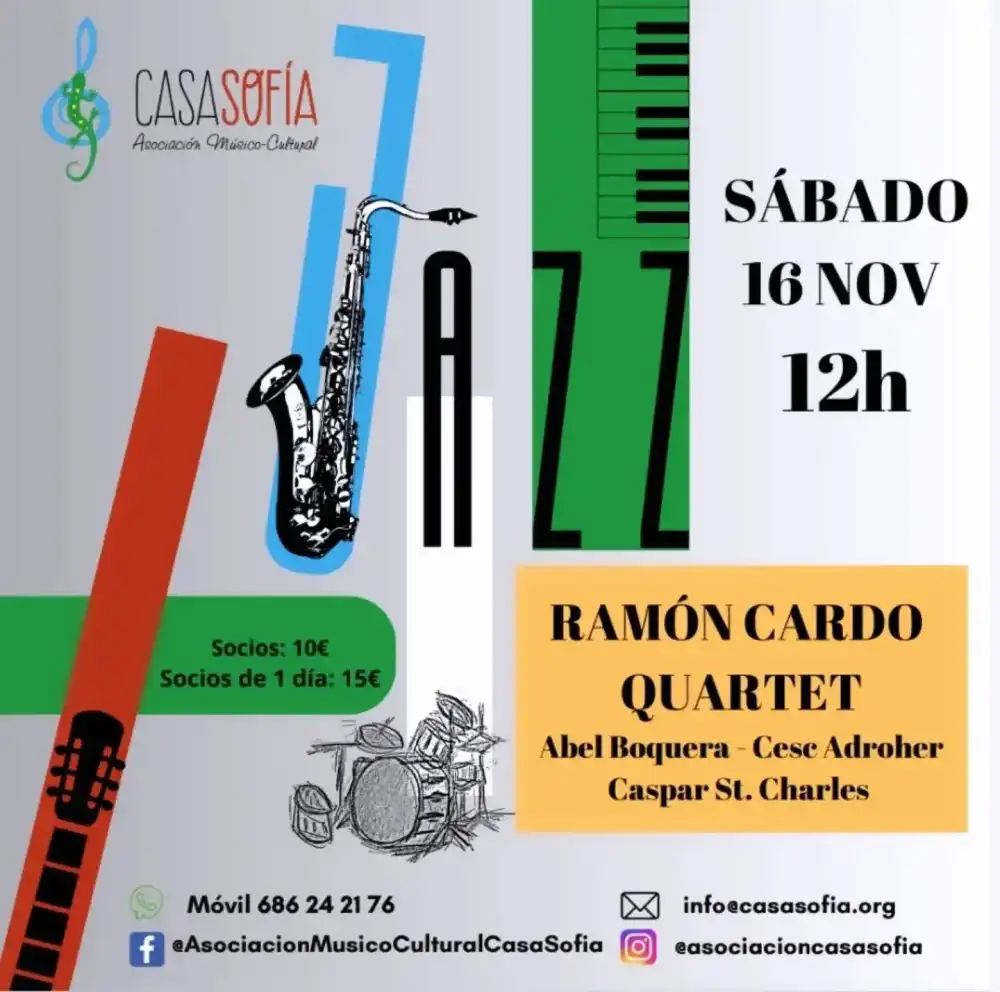Concierto Ramón Cardo Quartet