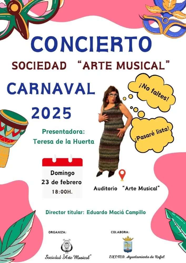 Concierto Sociedad Arte Musical Rafal 2025