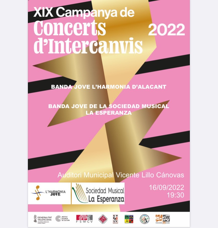 Concierto Sociedad Musical "La Esperanza" campaña "Concerts d'Intercamvis 2022"