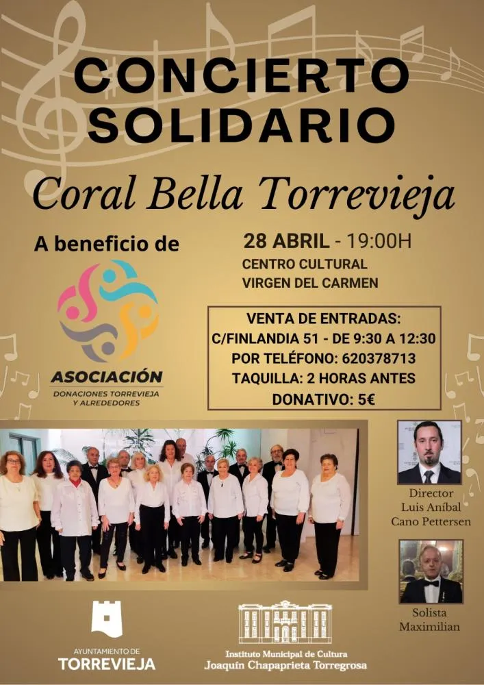 Concierto Solidario Coral Bella Torrevieja