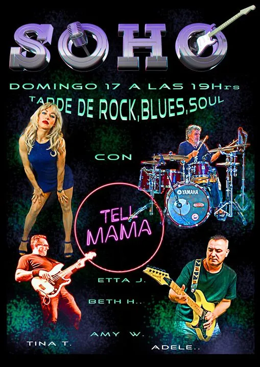 Concierto Tell Mama en Dénia