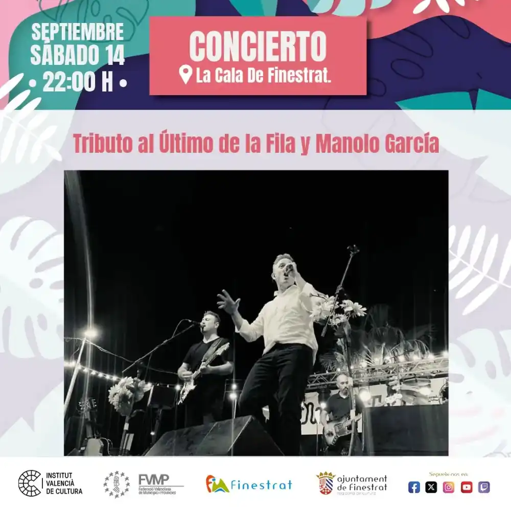 Concierto Tributo al Último de la Fila y Mando García