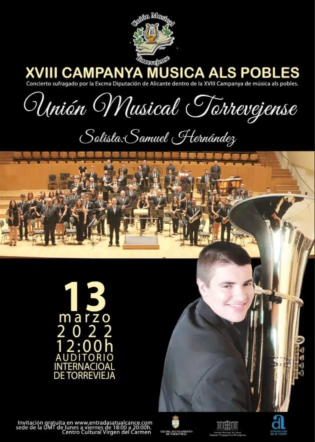 Concierto Unión Musical Torrevejense - Música als pobles