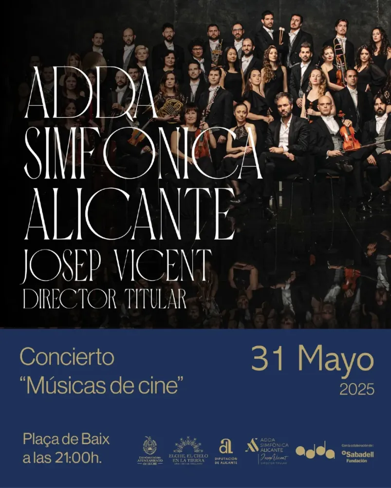 Concierto "Músicas de cine" a cargo de ADDA Sinfónica