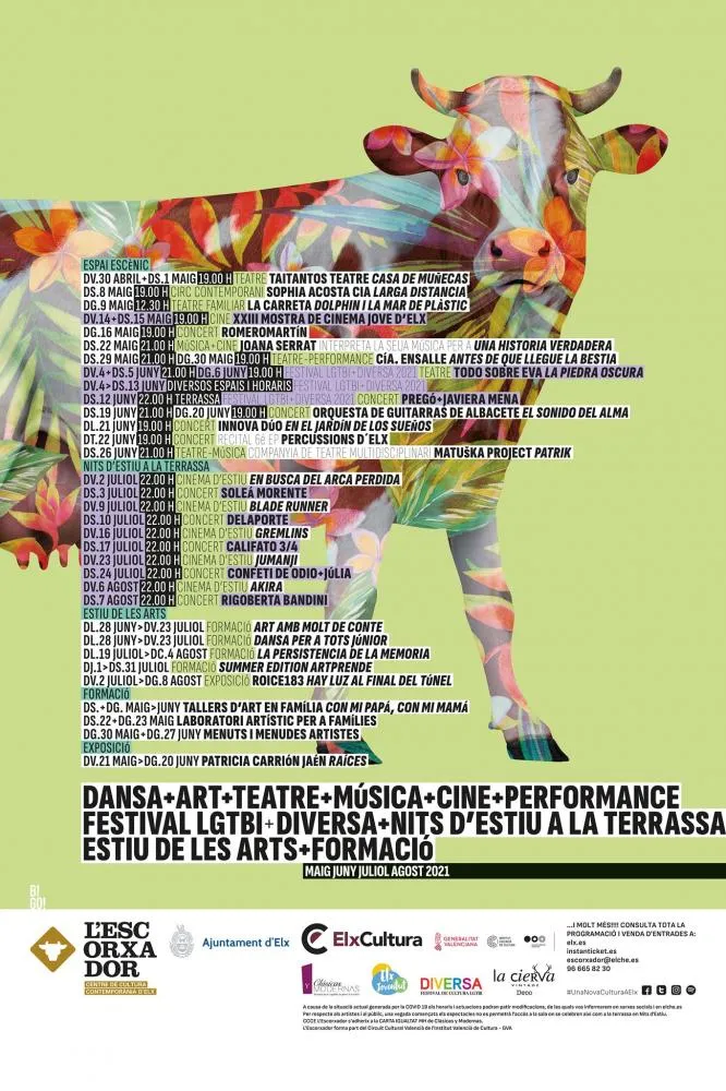 Conciertos, cine y más... verano 2021 en L'Escorxador