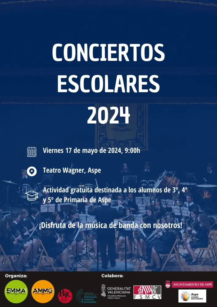 Conciertos Escolares 2024