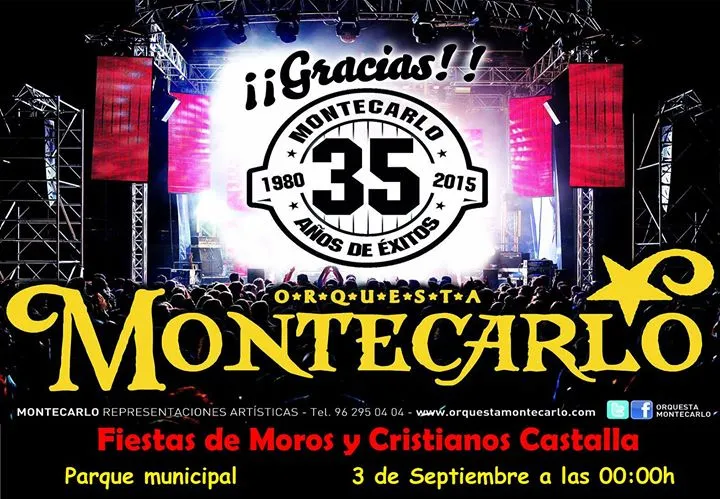 Conciertos y música en las Fiestas de Castalla
