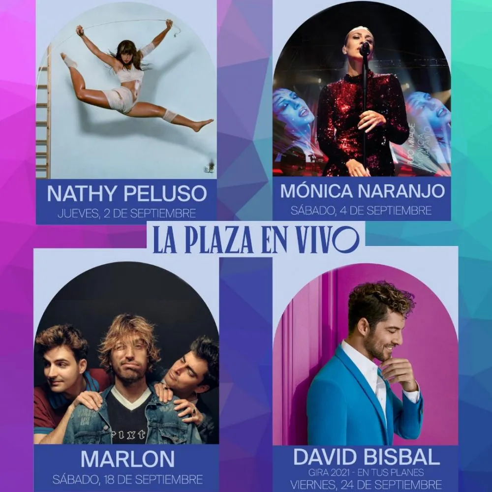 Conciertos "A la plaza en Vivo" - Septiembre 2021