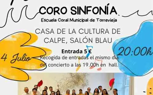 Concierto: "Verano a Voces" a Cargo de la Escuela Coral Municipal de Torrevieja