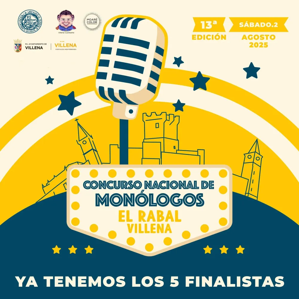 Concurso Nacional de Monólogos El Rabal Villena 2025