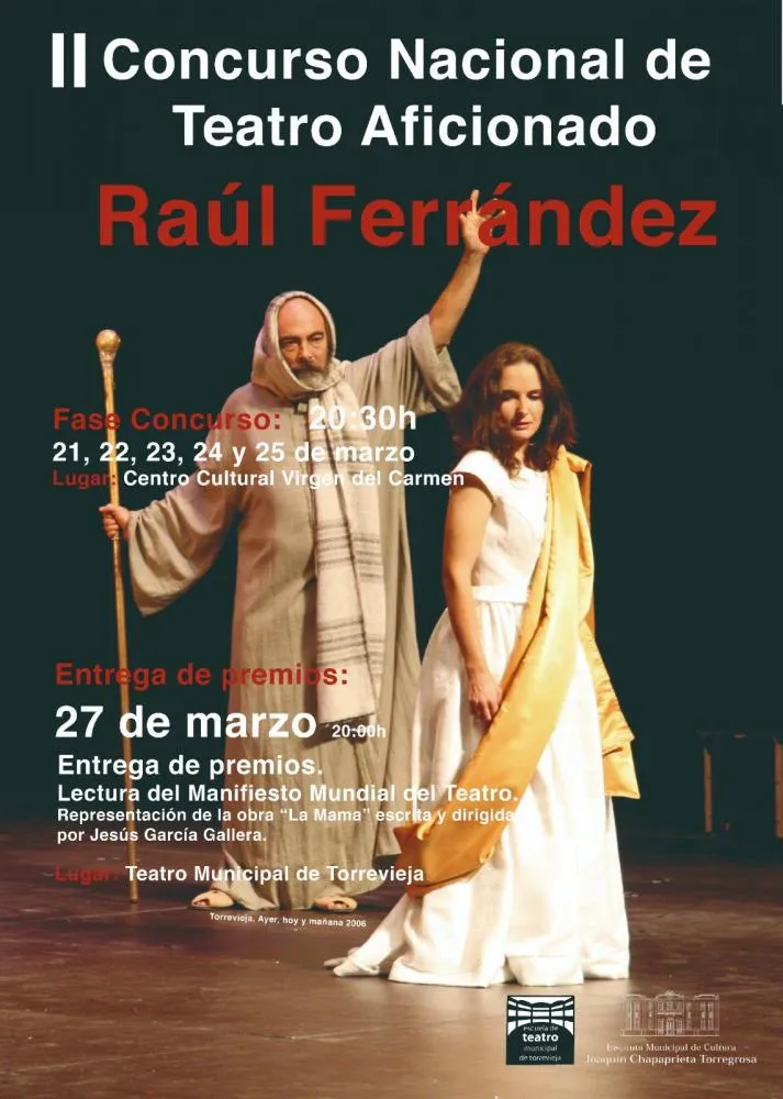 Concurso Teatro Aficionado Raúl Fernández