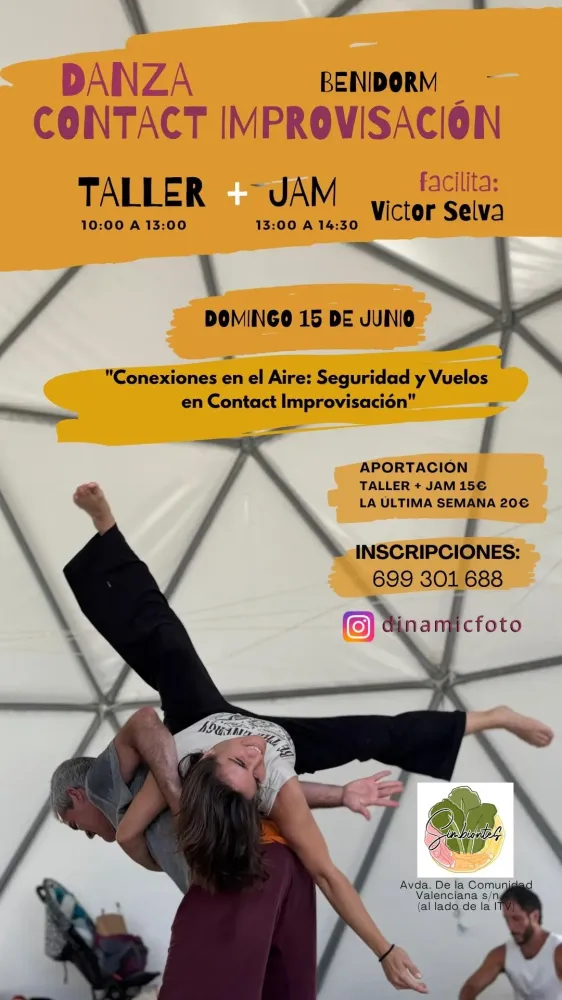 Conexiones en el aire - Danza Contact Inprovisación