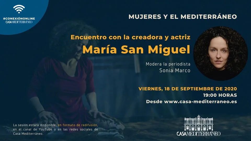Conexión Online: Mujeres y el Mediterráneo con María San Miguel