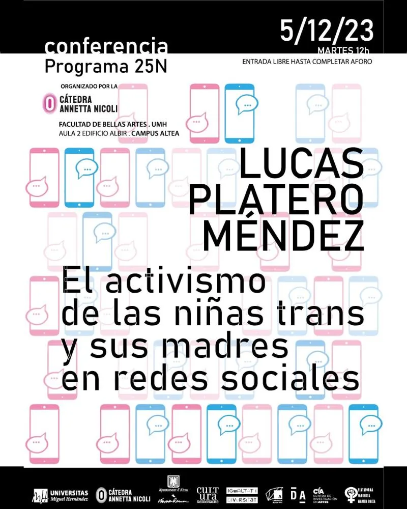 Conferencia: El activismo de las niñas trans y sus madres en redes sociales