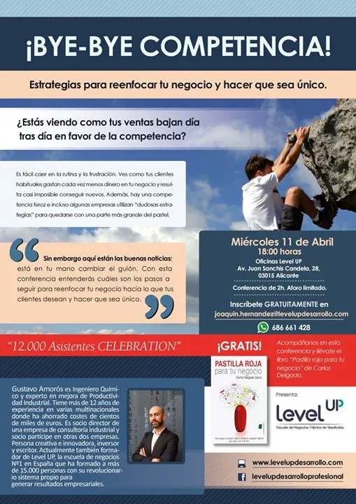 Conferencia Gratuita Bye Bye Competencia