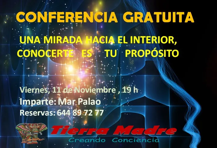 Conferencia Gratuita: una Mirada hacia el Interior, Conocerte Es tu Propósito