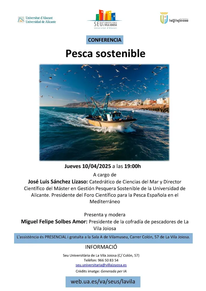 Conferencia Pesca sostenible