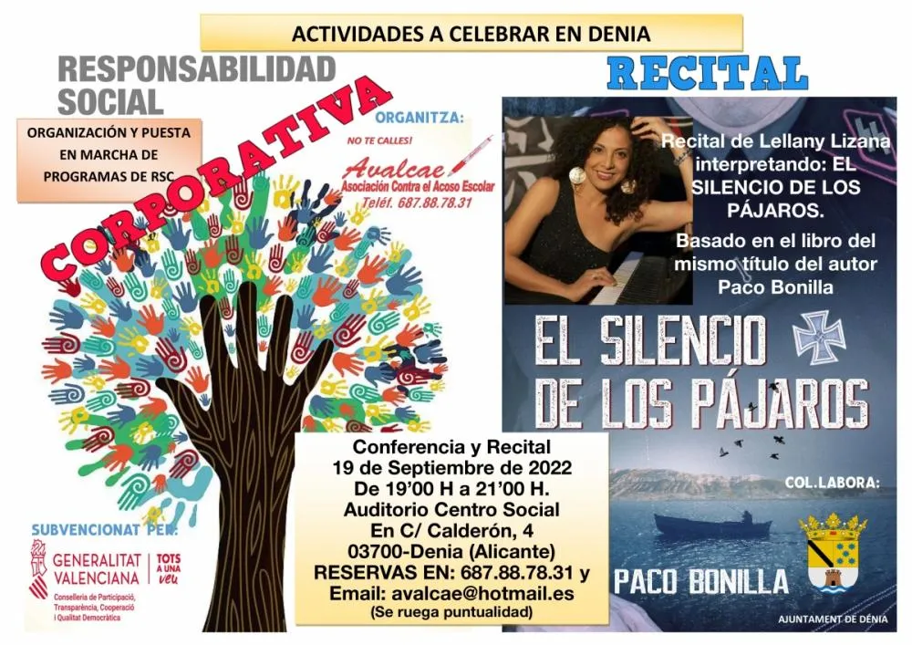 Conferencia y Recital en Dénia