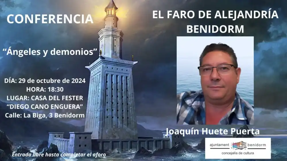 Conferencia " Ángeles y demonios" de Joaquín Huete Puerta