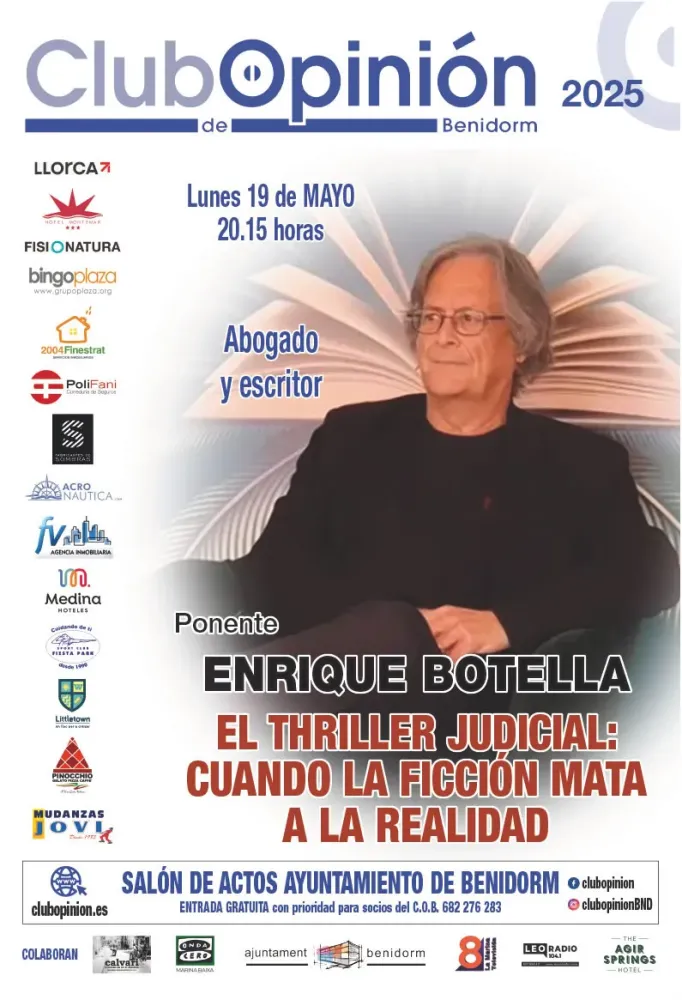 Conferencia "El thriller judicial: cuando la ficción mata a la realidad"