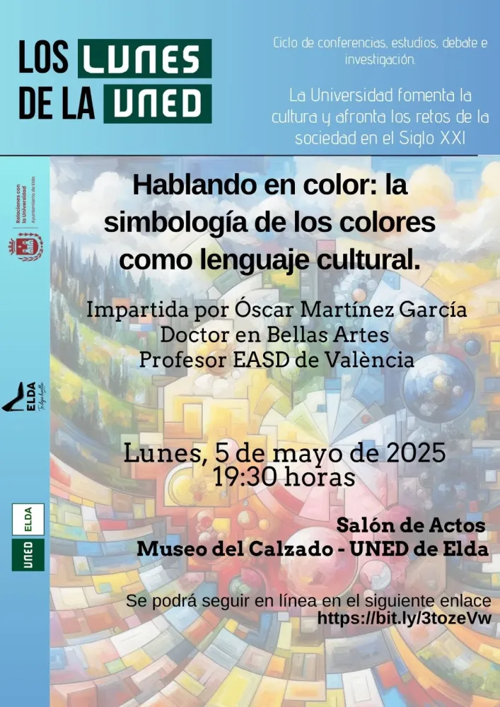 Conferencia "Hablando de color: la simbología de los colores como lenguaje cultural