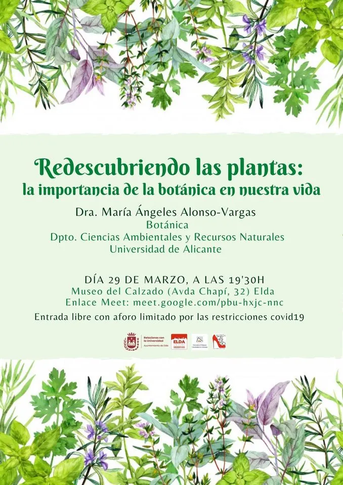 Conferencia "Redescubriendo las plantas: la importancia de la botánica en nuestras vidas"